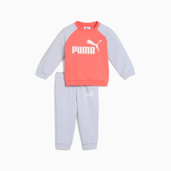 Conjunto Minicats Puma: ¡Raglán y Pantalones para Aventuras de Pequeños Exploradores! ¡Divertido y Cómodo!